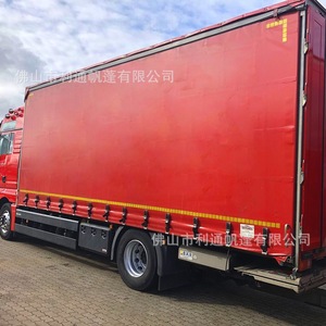 Bâche latérale de camion en PVC, protection solaire, imperméable, couverture de chargement épaissie, motif personnalisable - Product Image 1