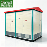Subestación Compacta Combinada en Caja, Gabinete de Transformación de 10kV a 0.4kV con Barras Colectoras y Aparamenta de Media Tensión para Subestaciones de Distribución Urbana