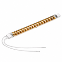 Lampe chauffante halogène infrarouge à double tube en quartz 220V 500W 1000W 2500W, semi-orée, pour imprimante 3D et grille-pain