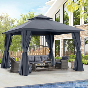 Pavillons fixes, pavillons de jardin, protection solaire et visibilité, pavillon solaire, tentes et pavillons, aménagement paysager, abris de jardin - Product Image 4