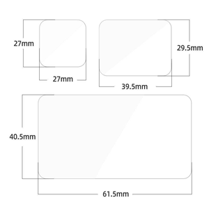 Lente 3 en 1 PULUZ para <span class=keywords><strong>GoPro</strong></span> HERO13 Black, Película de Vidrio Templado 9H 2.5D para Pantalla Frontal y Trasera, Accesorios para Cámaras de Acción y Deportes - Product Image 6