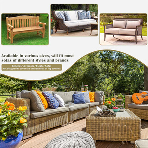 BEELAND, venta al por mayor, resistente, 600D, impermeable, Patio, jardín, sofá, cubierta para muebles de exterior - Product Image 6