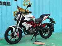 Moto Sportive Originale Benelli Rouge Baolong 150 150cc - Véhicule à Essence Durable pour Conducteurs Adultes