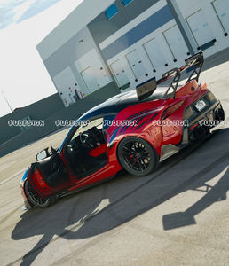 Spoiler Posteriore in Fibra di Carbonio Stile AD V3 per Toyota GR <span class=keywords><strong>Supra</strong></span> A90 A91 Mk5, Kit Carrozzeria Ducktail - Product Image 3