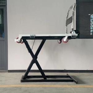 Plataforma Elevadora Eléctrica en Oferta, Carretilla Elevadora Hidráulica de Tijera, Plataforma Plana para Carga y Descarga en Camionetas - Product Image 5