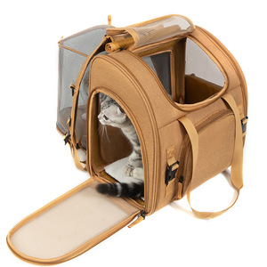Sac à dos portable pour chat pour une utilisation en extérieur, sac de transport respirant pour petits animaux pour chiens et chats, sac à dos extensible pour animaux, cage pour chat - Product Image 1
