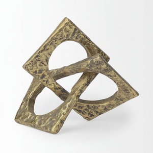 Objetos Decorativos Metálicos Artísticos Únicos, Esculturas con Formas Distintivas y Atractivo Creativo - Product Image 1