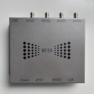 قارئ <span class=keywords><strong>RFID</strong></span> <span class=keywords><strong>UHF</strong></span> طويل المدى من Impinj E710 بـ 4 منافذ و8 منافذ و16 منفذ، قارئ بطاقات <span class=keywords><strong>RFID</strong></span> <span class=keywords><strong>UHF</strong></span> مع RS232 وTCP/IP لإدارة المستودعات - Product Image 1