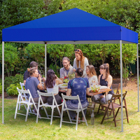Tente Pop-Up 10x10 Portable Pliante Robuste Instantanée pour Événements Extérieurs, Fêtes, Camping, Vendeurs