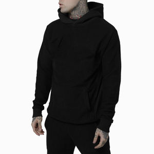 Wholesale Cotton <b>Fleece</b> Flared Sweatpants and Hoodie Set <b>Men</b> Cotton French Terry <b>Jogger</b> Suits Tracksuits for <b>Men</b> - Product Image 2