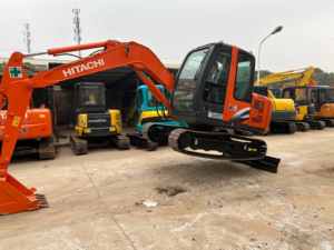 Mini-excavatrice Hitachi Zx60 d'occasion, 6 tonnes, petite pelle Hitachi zax60 zax70 - Product Image 5