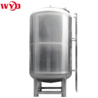 Réservoir de fermentation de bière en acier inoxydable de 500 L, réservoir de stockage de miel de 200 L, réservoir de mélange en acier inoxydable de 1000 L, compatible avec l'azote liquide