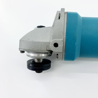 TOLHIT Mini-meuleuse d'angle sans fil 4 pouces à moteur brossé, interrupteur coulissant, électrique portable 810W, modèle 801, pour le conditionnement des surfaces