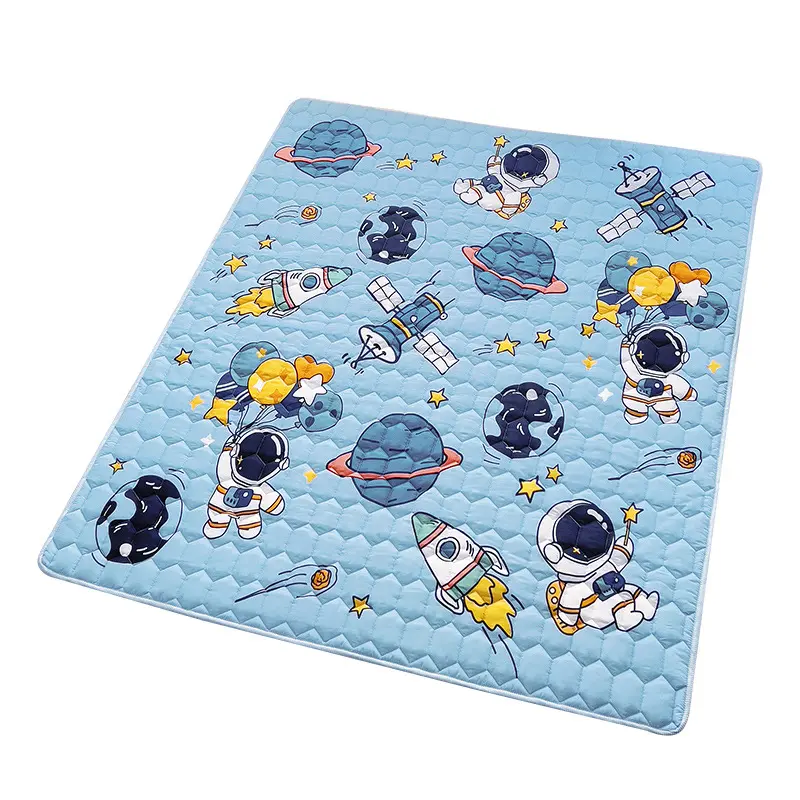 Niños plegable Baby Play Kids no tóxico corcho rompecabezas esteras plegable juego alfombra Playmat alfombra