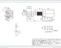 Potentiomètre télescopique TOPVR 7 broches, double interrupteur push-pull, équivalent ALPS RK097-B10K, pour haut-parleur Harman Kardon, tolérance 10 %