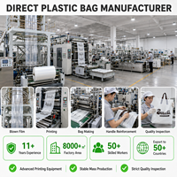 Sac de transport personnalisable en PE découpé avec poignée souple de sécurité, logo sur mesure pour emballage de vêtements de boutique et bijoux