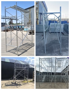 Échelles et <span class=keywords><strong>échafaudage</strong></span>s mobiles télescopiques pliables pour la construction - Utilisation hôtelière moderne en acier - Product Image 5