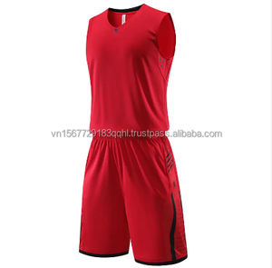 Custom Logo Blank Basketball Wear Kids Adult Sports Suit Breathable Quick Dry Basketball Jerseys Activewear - Product Image 2