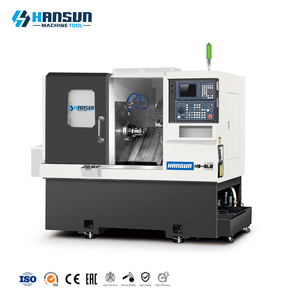 เครื่องกลึงซีเอ็นซีอัตโนมัติขนาด 5 นิ้ว สำหรับงานตัดโลหะแบบแนวนอน ความแม่นยำสูง ประหยัดพลังงาน แกนหมุนเดี่ยว รับน้ำหนักปานกลาง พร้อมฟังก์ชั่นกัดปลาย - Product Image 2