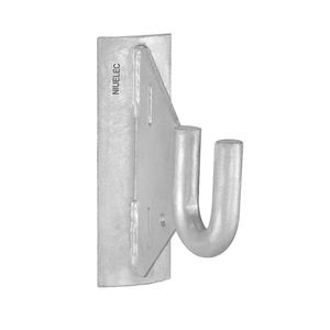 Support mural en alliage d'aluminium poli sur mesure OEM moulé sous pression, épaisseur 2 mm, pour la maison et le bureau, quincaillerie de suspension YF - Product Image 2