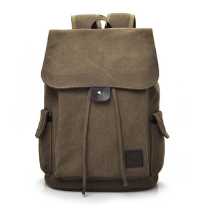 For <strong>Boys</strong> and Girls Laptop Canvas <strong>Back</strong> <strong>Pack</strong> School Backpack Bag for College Student Simple Design Men Casual Male New Backpack - Product Image 1