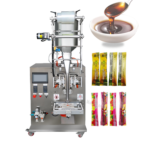 Machine d'emballage verticale automatique pneumatique pour le remplissage et la fermeture de sachets de savon visqueux et de miel en stick - Product Image 5