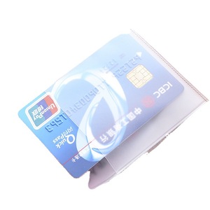 Không thấm nước đa chức năng PVC hộ chiếu và ID chủ thẻ trong suốt B7 cuốn sách bìa làm bằng nhựa bền - Product Image 5