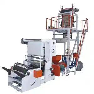 Machine d'extrusion de Film soufflé HDPE PE pour faire des films de sacs en plastique séries j45 50 55 60 65 70 75 80 85 90