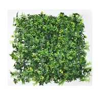 Vente d'usine : Panneaux de plantes artificielles en herbe verte écologiques résistants aux UV de 100 cm pour la décoration murale et de plafond intérieure