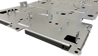 Pièces métalliques personnalisées OEM, usinage CNC, estampage de métaux sur mesure, plaque de support d'écran LCD EP635-N08