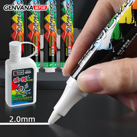 Fabricant de marqueurs blancs personnalisés, vente en gros, marqueurs permanents rechargeables pour marquage industriel, fournisseur OEM/ODM