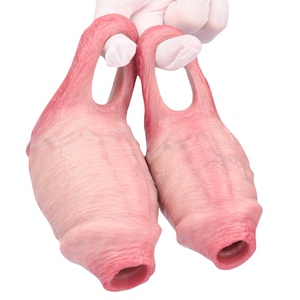 Funda de silicona gruesa y hueca para pene, realista, para una eyaculación potente y duradera, venta al por mayor, juguetes sexuales para parejas. - Product Image 3