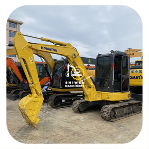 High Quality Used Komatsu PC55MR 5.5 Ton <b>Mini</b> Crawler Excavator Original Japan Low Hours Earth-moving Engine <b>Motor</b> Used PC55MR - Product Image 1