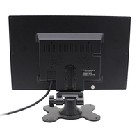 Moniteur CCTV numérique de 9 pouces, écran couleur à entrée vidéo 2 voies, panneau de haut-parleurs intégré pour camion bus OEM ODM DC12V 24V, vue arrière