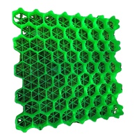Pavé d'herbe en plastique hdpe pavé d'herbe de gazon de paysage pour la grille d'herbe de garage de stationnement pour l'allée