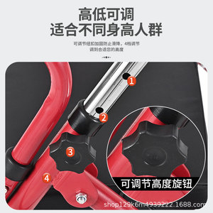 Shunhe Walker Rollator Four Wheel <b>Foldable</b> Mobility Aid With Seat And Basket For Seniors - Product Image 4