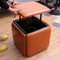 Nordischer Multifunktionshocker Fünf-in-Eins Sofahocker Wohnzimmer Haushalt Quadratischer Hocker