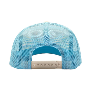 หมวกสแนปแบคโฟม5แผงหมวกตาข่ายปีกโค้งพิมพ์โลโก้แบบกำหนดเอง - Product Image 3