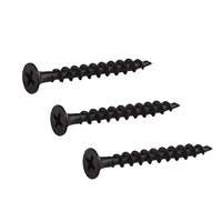 Metric Black Drywall Screw Fine Coarse Thread Gypsum Board Steel Fastener Wood Furniture Durable Tapping Screw