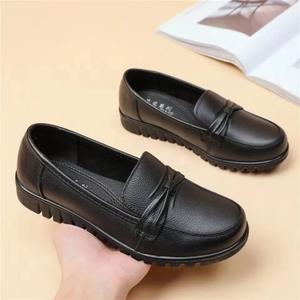 Zapatos Oxford de Hombre, Estilo Británico, de Cuero Genuino, con Malla en la Parte Superior, con Cordones, Punta Redonda, Formales, de Oficina, Transpirables, Ligeros, Antideslizantes - Product Image 2