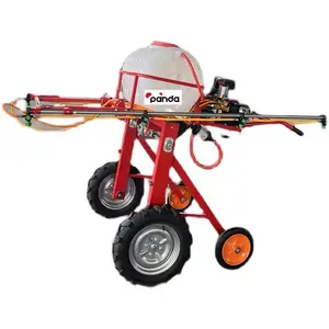 Self-propelled four wheel high clearance boom agricultural sprayer, Adjustable wheels distance