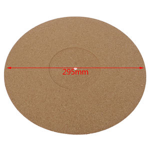 Tapis de plateau encastré en liège, avec rotation Pro, pour joueurs d'enregistrement en vinyle LP de 12 pouces, <span class=keywords><strong>Audiophile</strong></span> de haute fidélité, livraison gratuite - Product Image 1