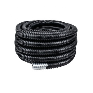 Conducto de acero <span class=keywords><strong>flexible</strong></span> recubierto de PVC Protección del automóvil Conducto de alambre eléctrico industrial Mangas de cable <span class=keywords><strong>Tubo</strong></span> de acero galvanizado - Product Image 2