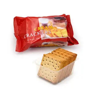 OEM 200g chinese cheap soda cream biscuit cracker