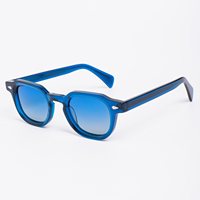 Lunettes de soleil carrées classiques rétro de haute qualité Finewell 2515, fabriquées à la main en acétate, pour la vente en gros (B2B), OEM, ODM.