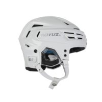 Casque de hockey sur glace POROS en ABS et PC avec visière, design ventilé antichoc pour adultes, pour le jeu et l'entraînement