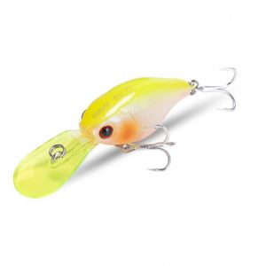 Leurre noir cristal blanc flottant 55Mm 90Mm Yozuri truite Fiish 80Mm 27G coulant 50Mm souple <span class=keywords><strong>pas</strong></span> <span class=keywords><strong>cher</strong></span> caoutchouc plié 3D manivelle méné - Product Image 6