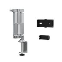 Support de tablette à pince de bureau à bras long, support flexible en aluminium pour iPad, iPhone, Samsung de 4,7 à 12,9 pouces