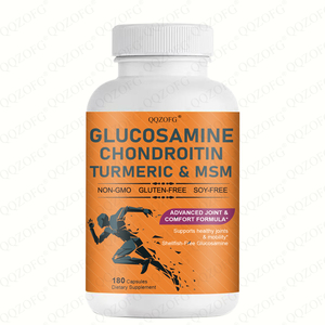 Capsules <span class=keywords><strong>de</strong></span> <span class=keywords><strong>Glucosamine</strong></span>, Chondroïtine, MSM et Curcuma – Complément Articulaire et Osseux – Prix Spécial - Product Image 6