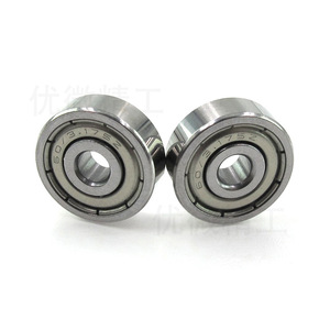 Rodamiento de Bolas U-Micro Precision R212ZZ, Diámetro Interior de 3.175 mm, Diámetro Exterior de 12 mm, Fila Única, Sellos Integrales, para Uso en Micromotores - Product Image 4